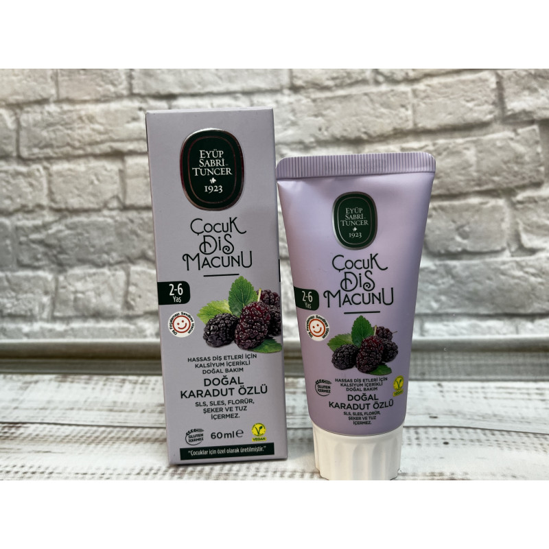 Турецька лікувальна дитяча зубна паста