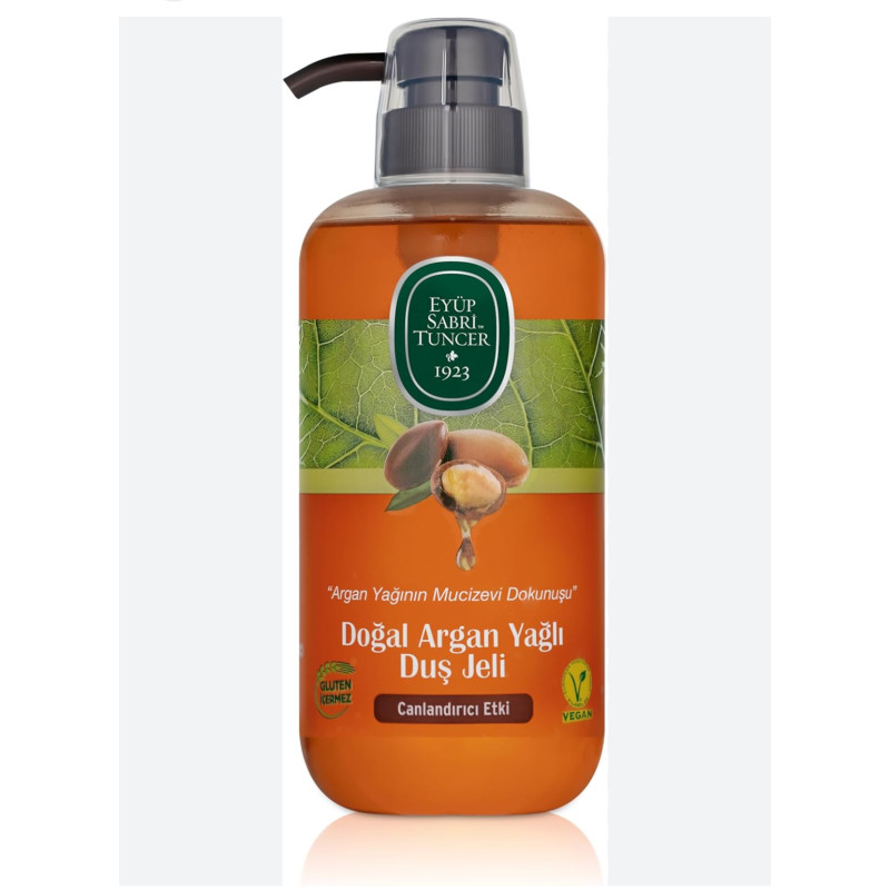 Натуральний гель для душу з аргановою олією 